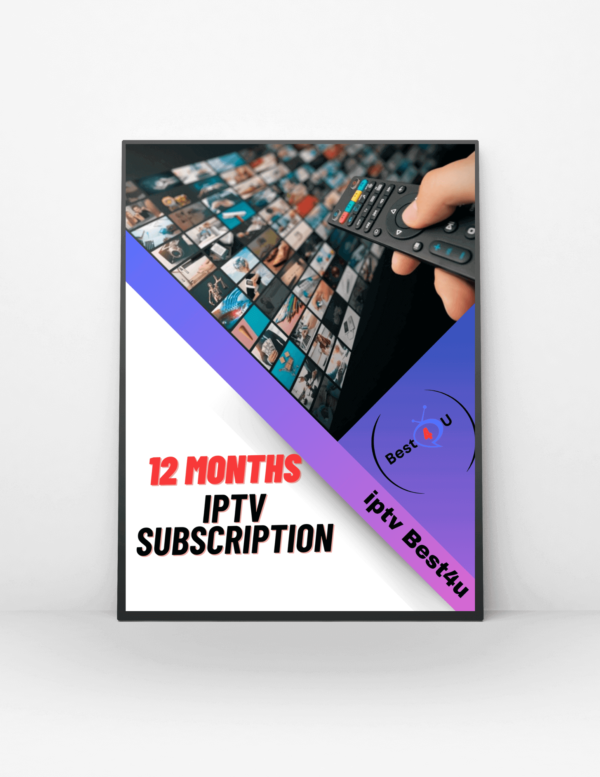 IPTV subscription 12 Months