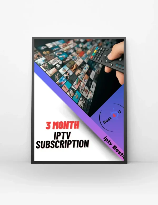 IPTV subscription 3 Months
